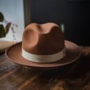 ORACOX Heritage Brown Fedora Hat
